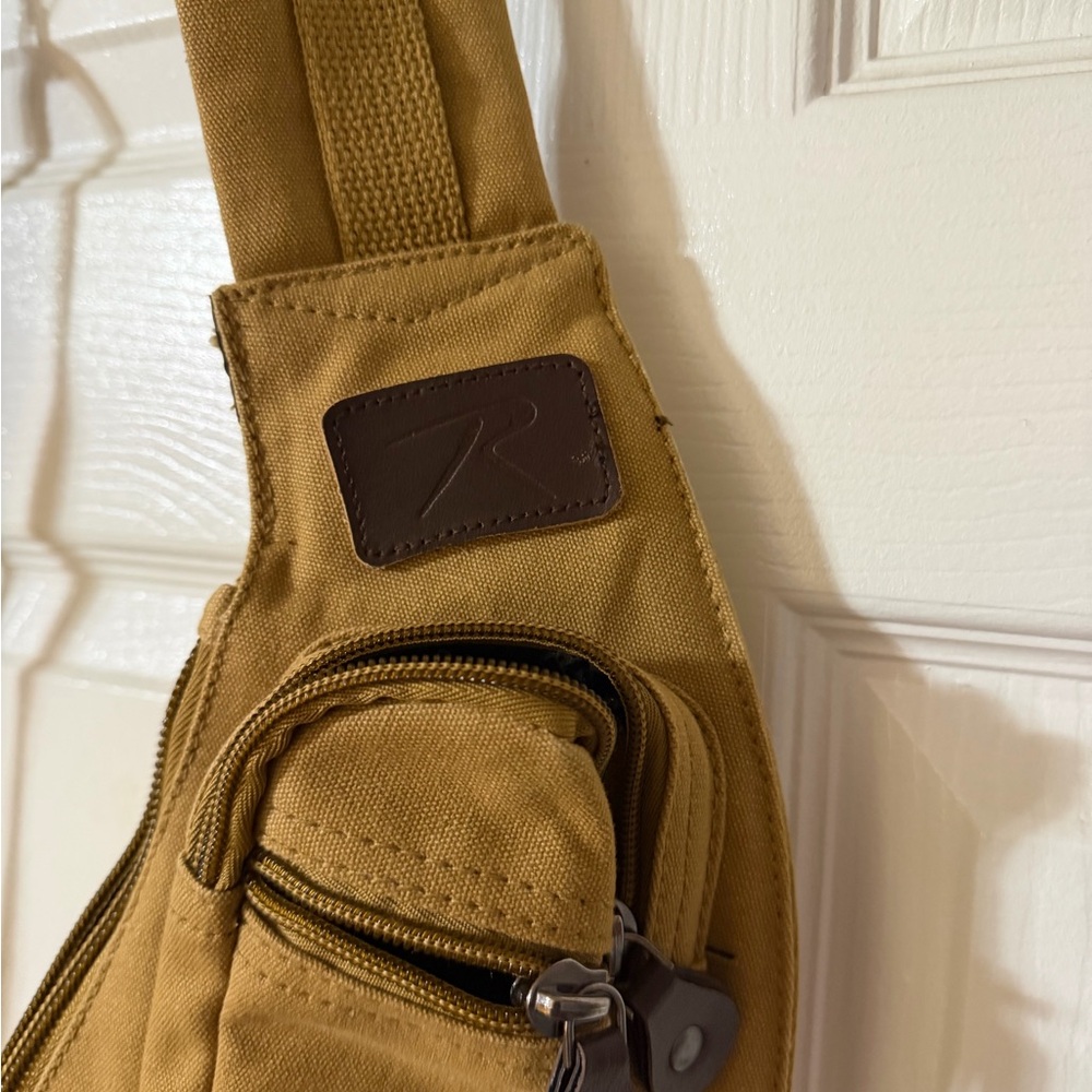 Rothco Vintage Beige Crossbody Bag - Picture 10 of 14